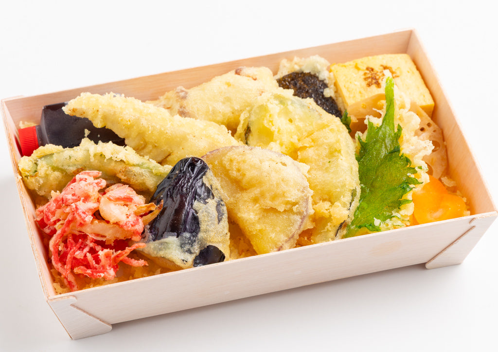 【米粉天ぷら】旬の野菜天重