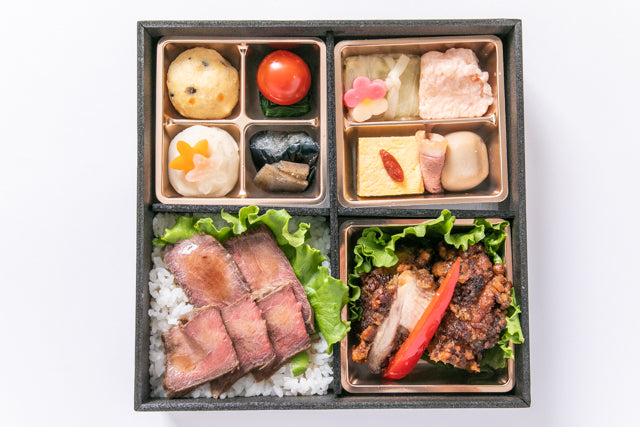 ～選べるメイン～牛ロースト重とこだわりの和惣菜 御膳
