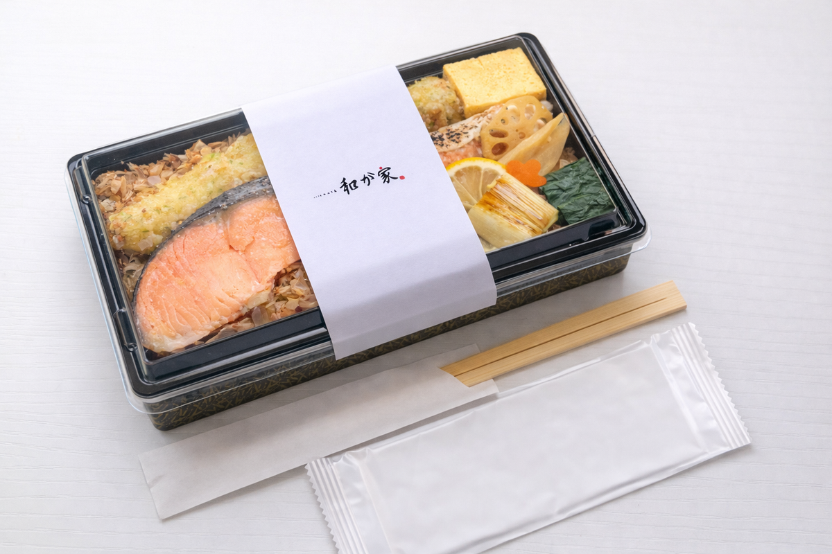 【鰹節】紅鮭と削り節の鰹節弁当